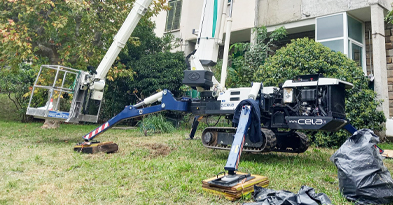 Ragno per lavori in quota